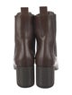 Brunello Cucinelli Monili Leather Chelsea Boots
