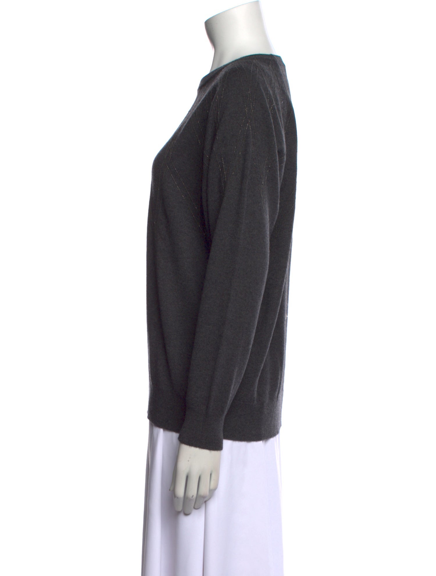 Brunello Cucinelli Cashmere Scoop Neck Sweater