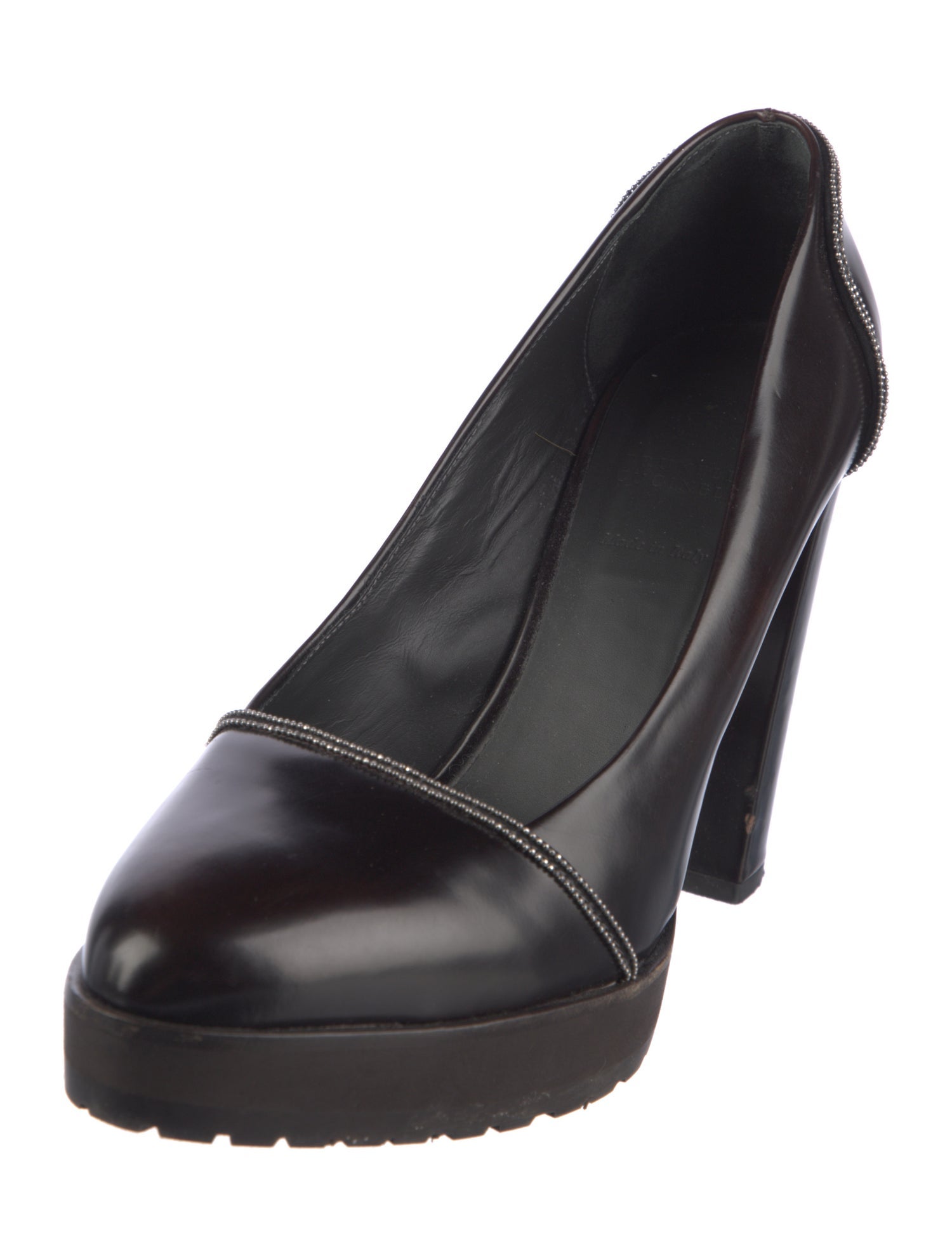 Brunello Cucinelli Leather Pumps