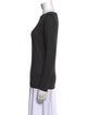 Brunello Cucinelli Scoop Neck Long Sleeve Top