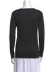 Brunello Cucinelli Scoop Neck Long Sleeve Top