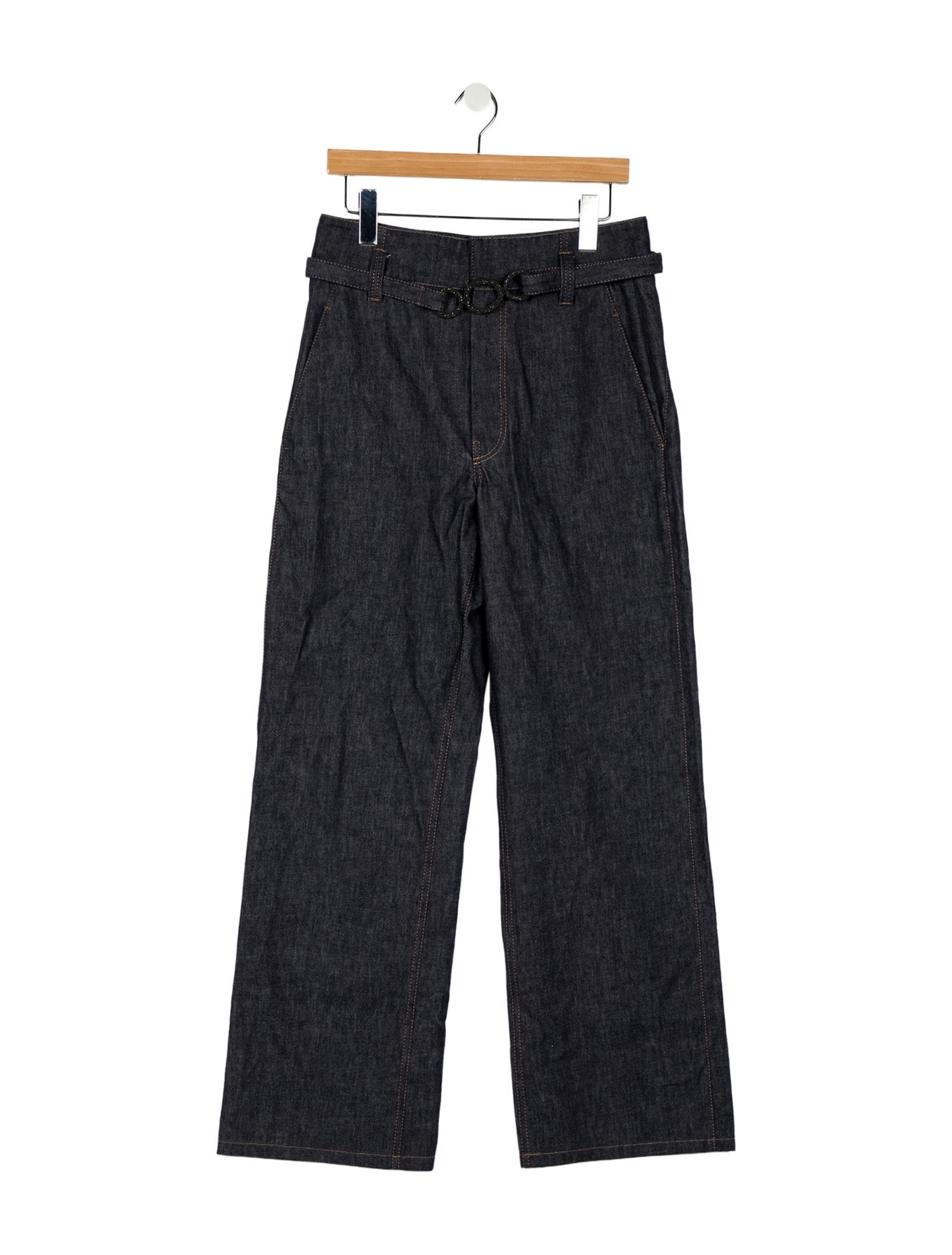 Brunello Cucinelli High-Rise Wide Leg Jeans