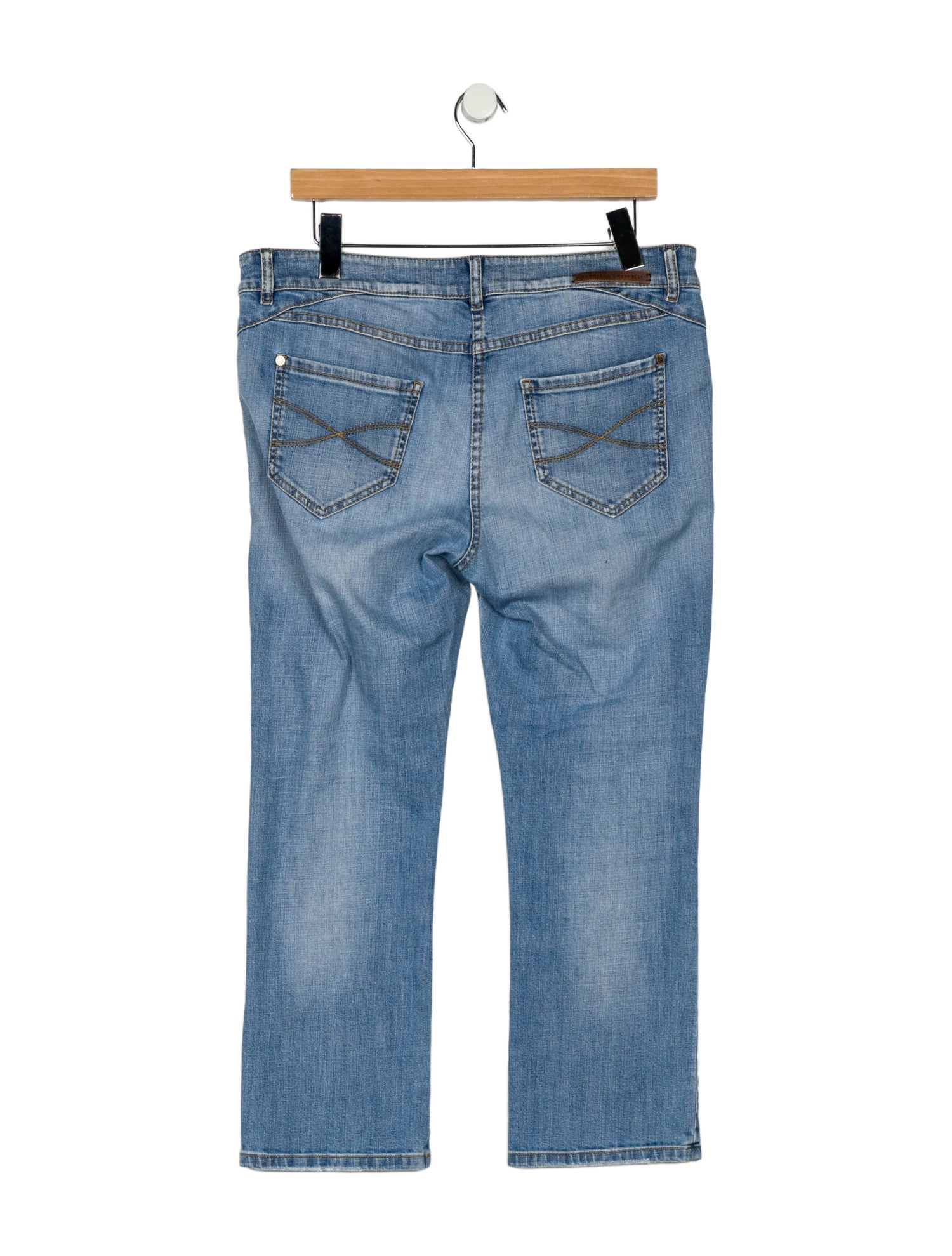 Brunello Cucinelli Mid-Rise Straight Leg Jeans