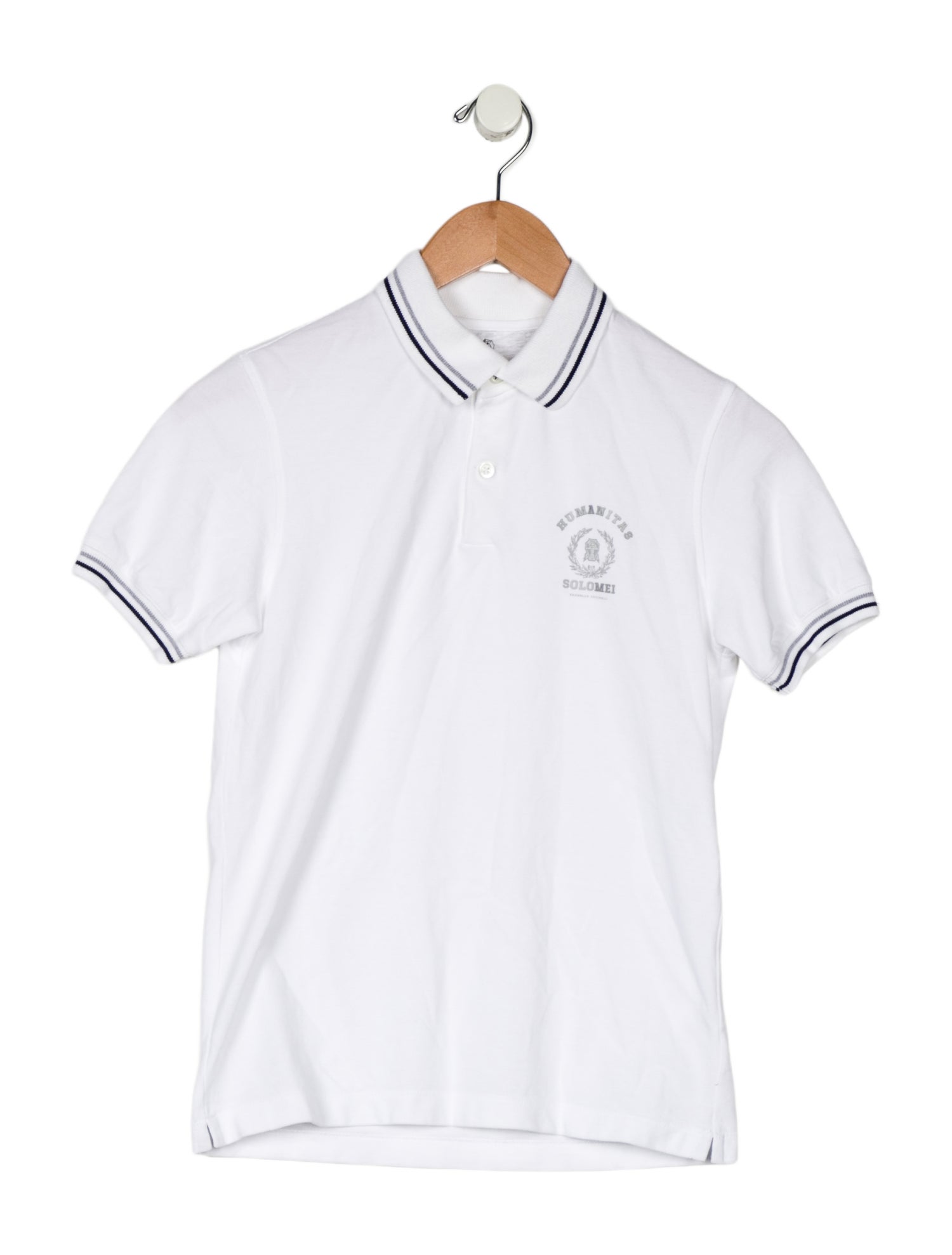 Brunello Cucinelli Boys' Short Sleeve Polo Shirt