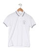 Brunello Cucinelli Boys' Short Sleeve Polo Shirt