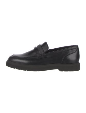 Brunello Cucinelli Monili Leather Loafers