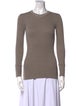 Brunello Cucinelli Crew Neck Long Sleeve Top