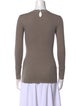 Brunello Cucinelli Crew Neck Long Sleeve Top