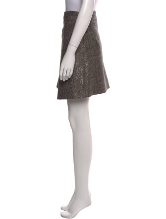 Brunello Cucinelli Virgin Wool Knee-Length Skirt