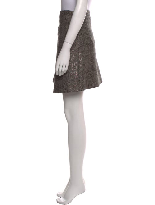 Brunello Cucinelli Virgin Wool Knee-Length Skirt