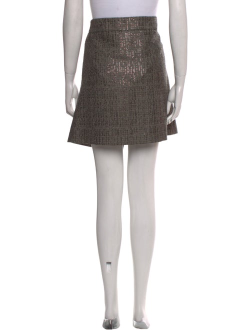 Brunello Cucinelli Virgin Wool Knee-Length Skirt