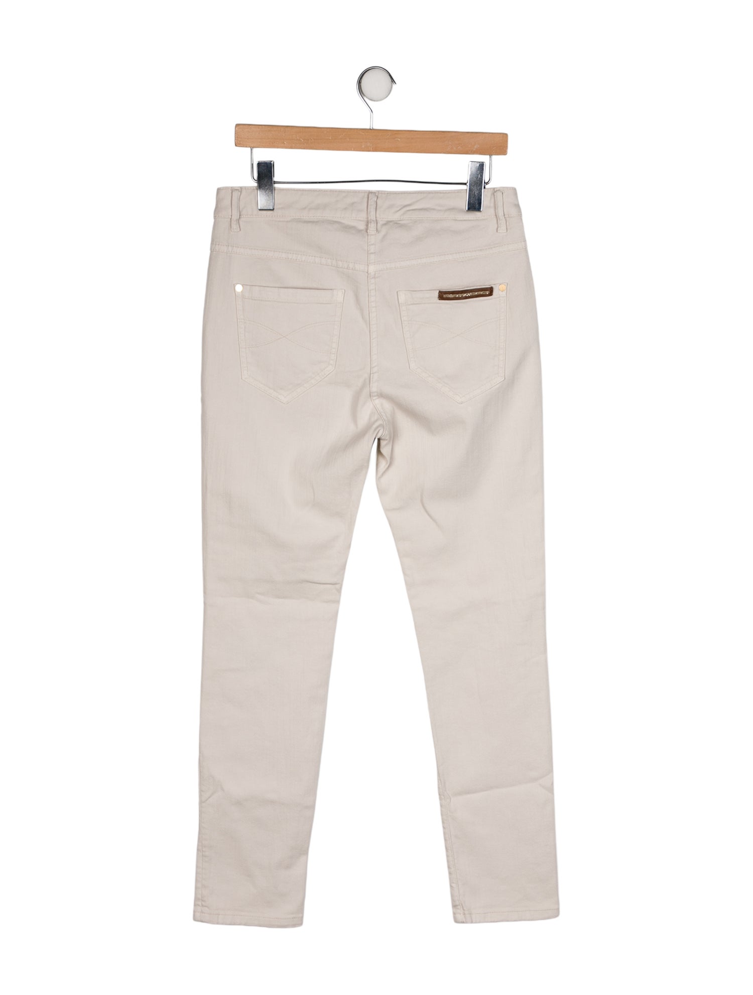 Brunello Cucinelli Mid-Rise Straight Leg Jeans
