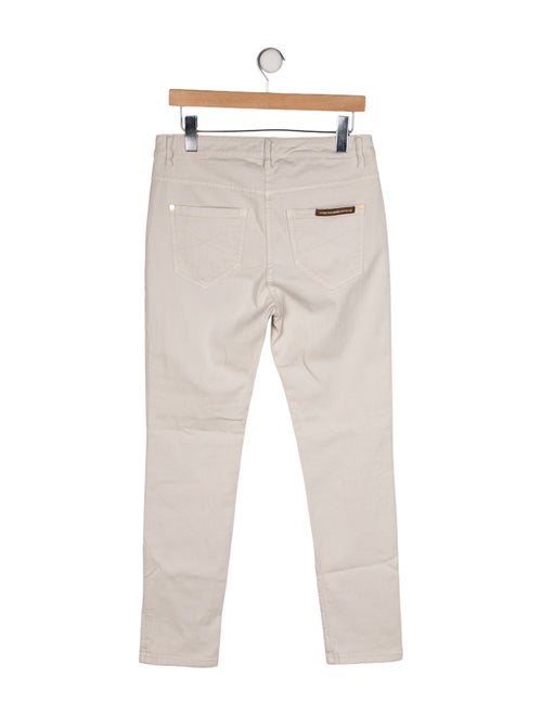 Brunello Cucinelli Mid-Rise Straight Leg Jeans
