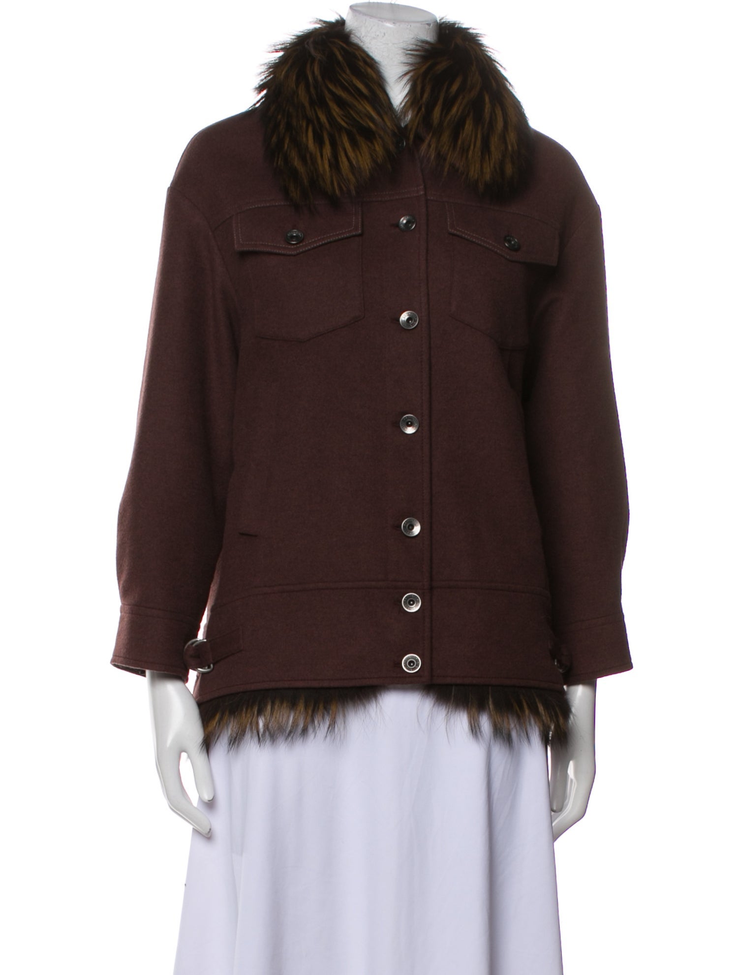 Brunello Cucinelli Wool Utility Jacket