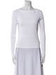 Brunello Cucinelli Scoop Neck Long Sleeve Top