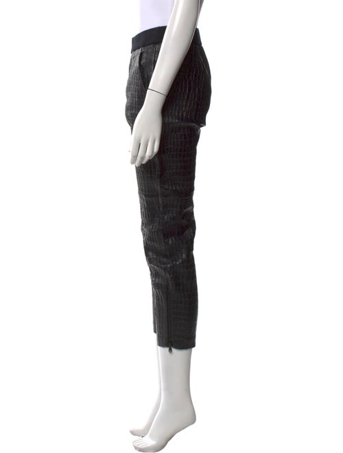 Brunello Cucinelli Leather Skinny Leg Pants