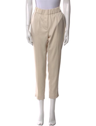 Brunello Cucinelli Wool Skinny Leg Pants