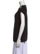 Brunello Cucinelli Silk Bateau Neckline Top