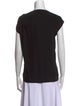 Brunello Cucinelli Silk Bateau Neckline Top