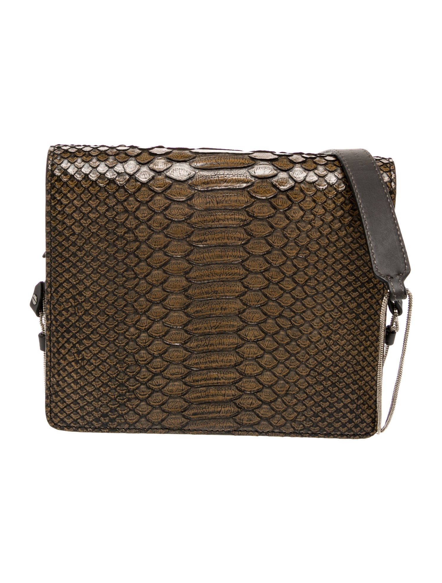 Brunello Cucinelli Snakeskin Messenger Bag