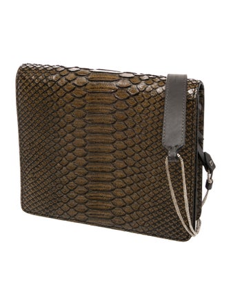 Brunello Cucinelli Snakeskin Messenger Bag