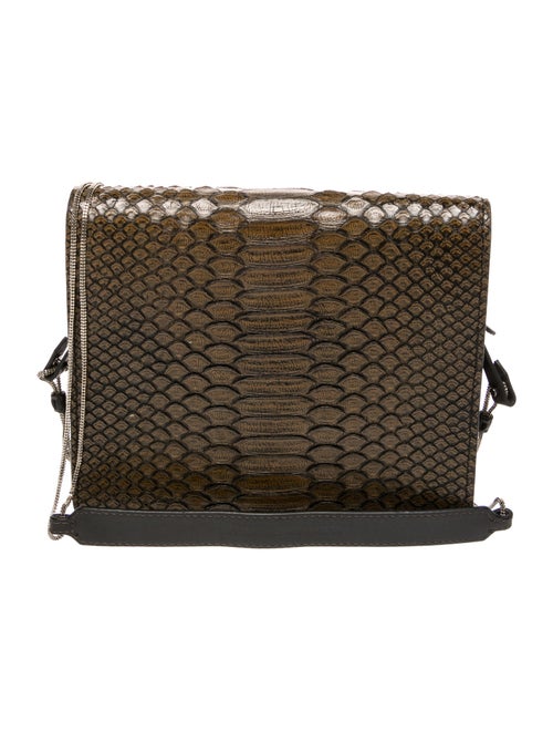Brunello Cucinelli Snakeskin Messenger Bag