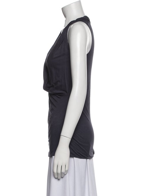 Brunello Cucinelli Silk Cowl Neck Top