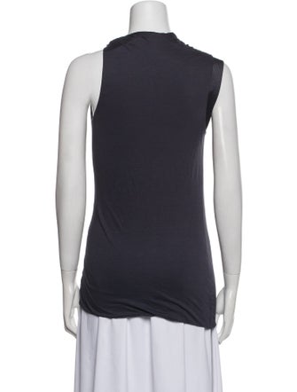 Brunello Cucinelli Silk Cowl Neck Top