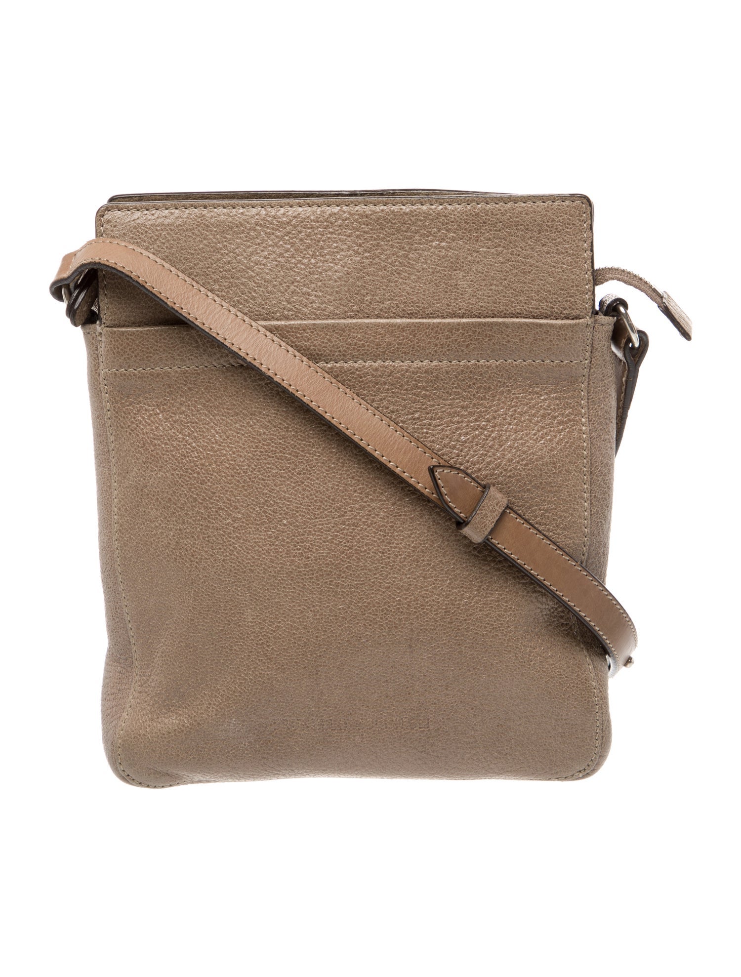 Brunello Cucinelli Leather Messenger Bag