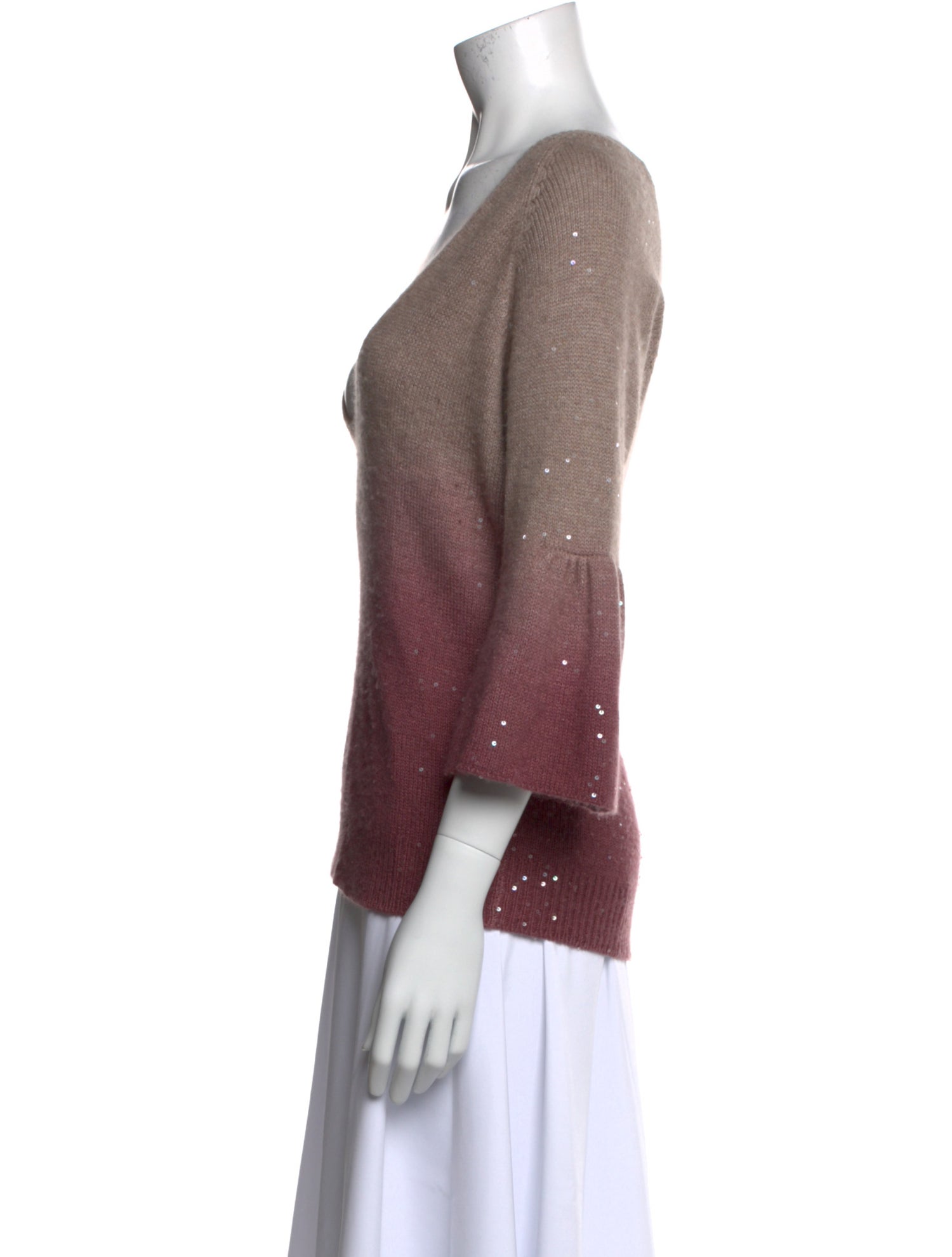 Brunello Cucinelli Cashmere Scoop Neck Cardigan