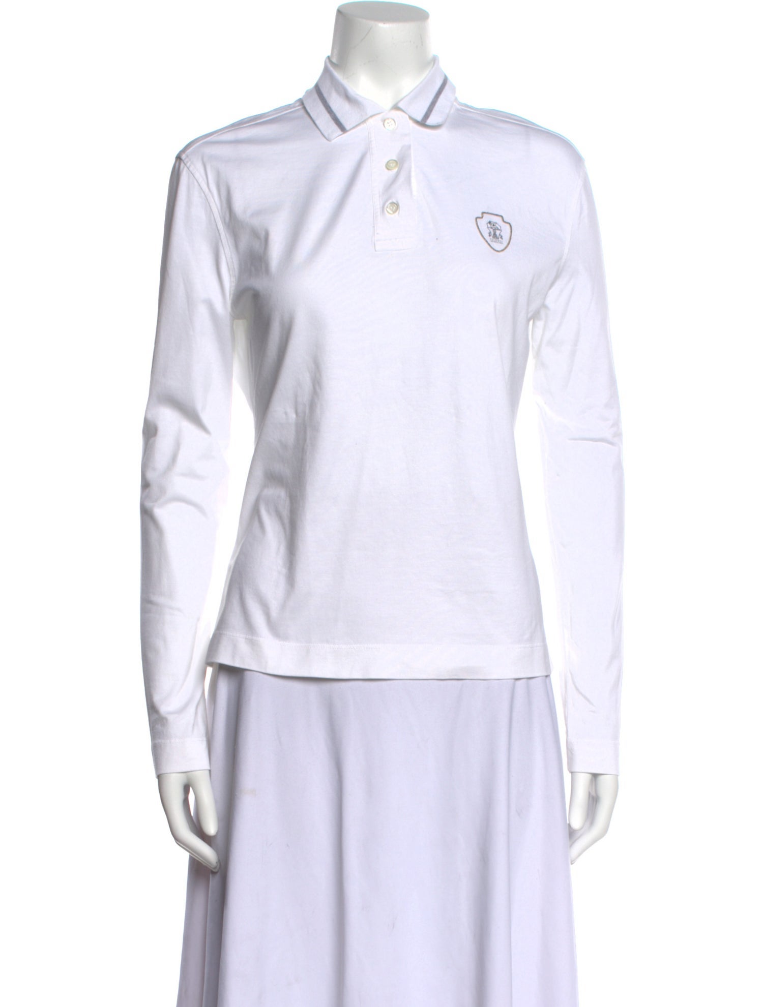 Brunello Cucinelli Long Sleeve Polo