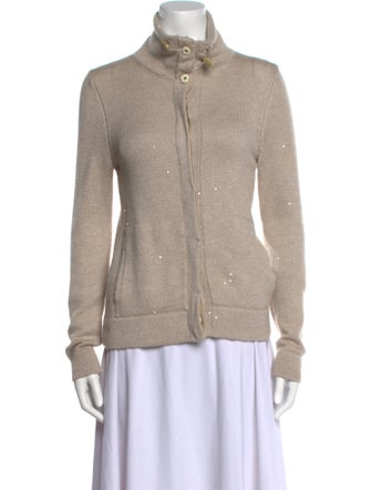 Brunello Cucinelli Cashmere Mock Neck Sweater