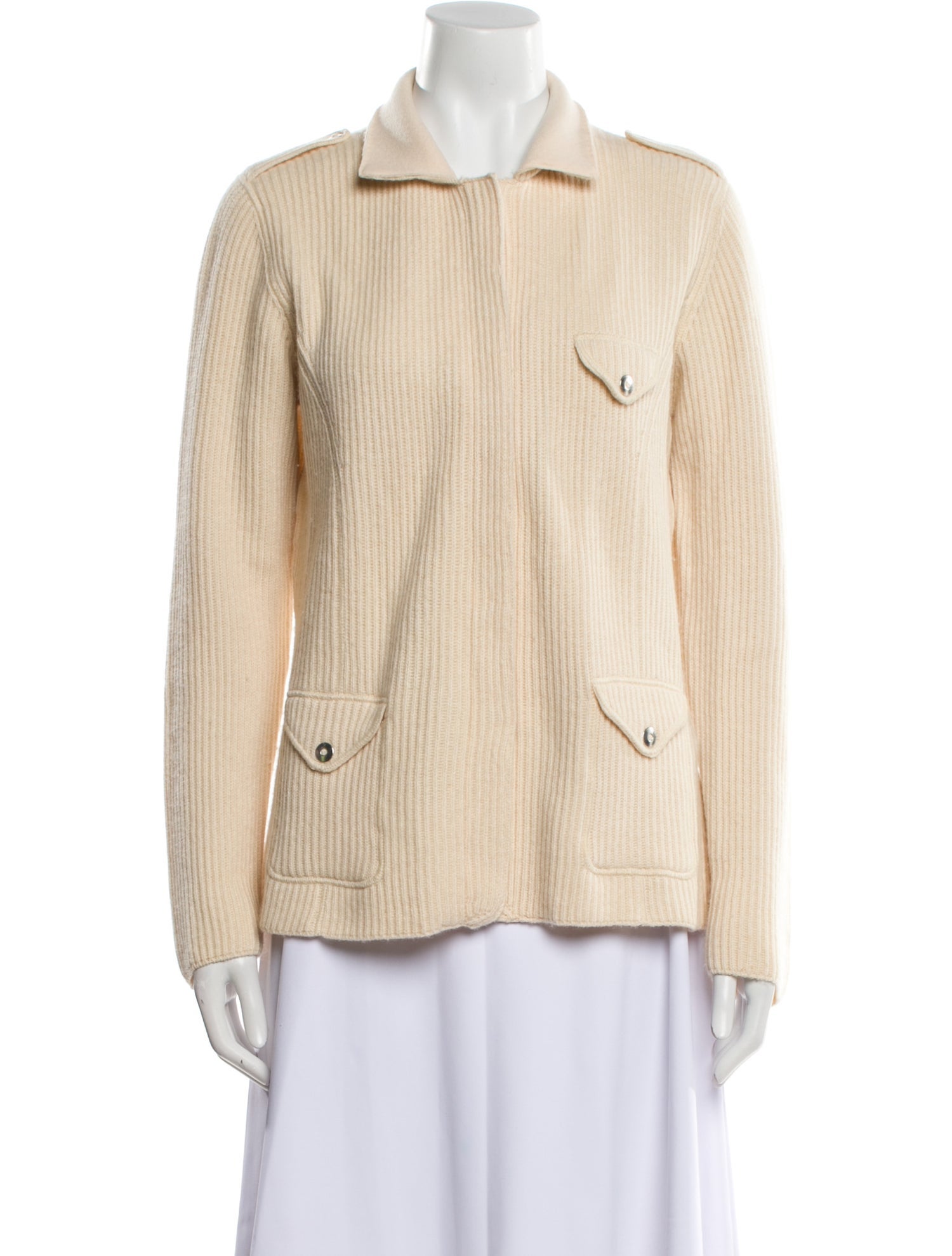 Brunello Cucinelli Cashmere Striped Jacket