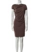 Brunello Cucinelli Cowl Neck Mini Dress