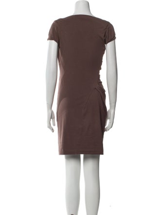 Brunello Cucinelli Cowl Neck Mini Dress