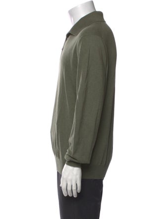 Brunello Cucinelli Cashmere Collar Polo Shirt