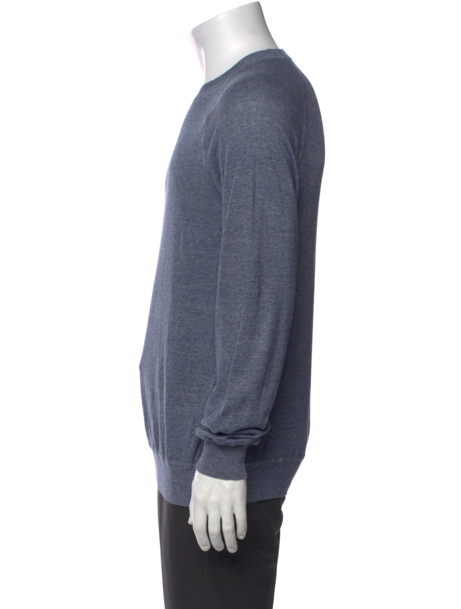 Brunello Cucinelli Linen Crew Neck Henley