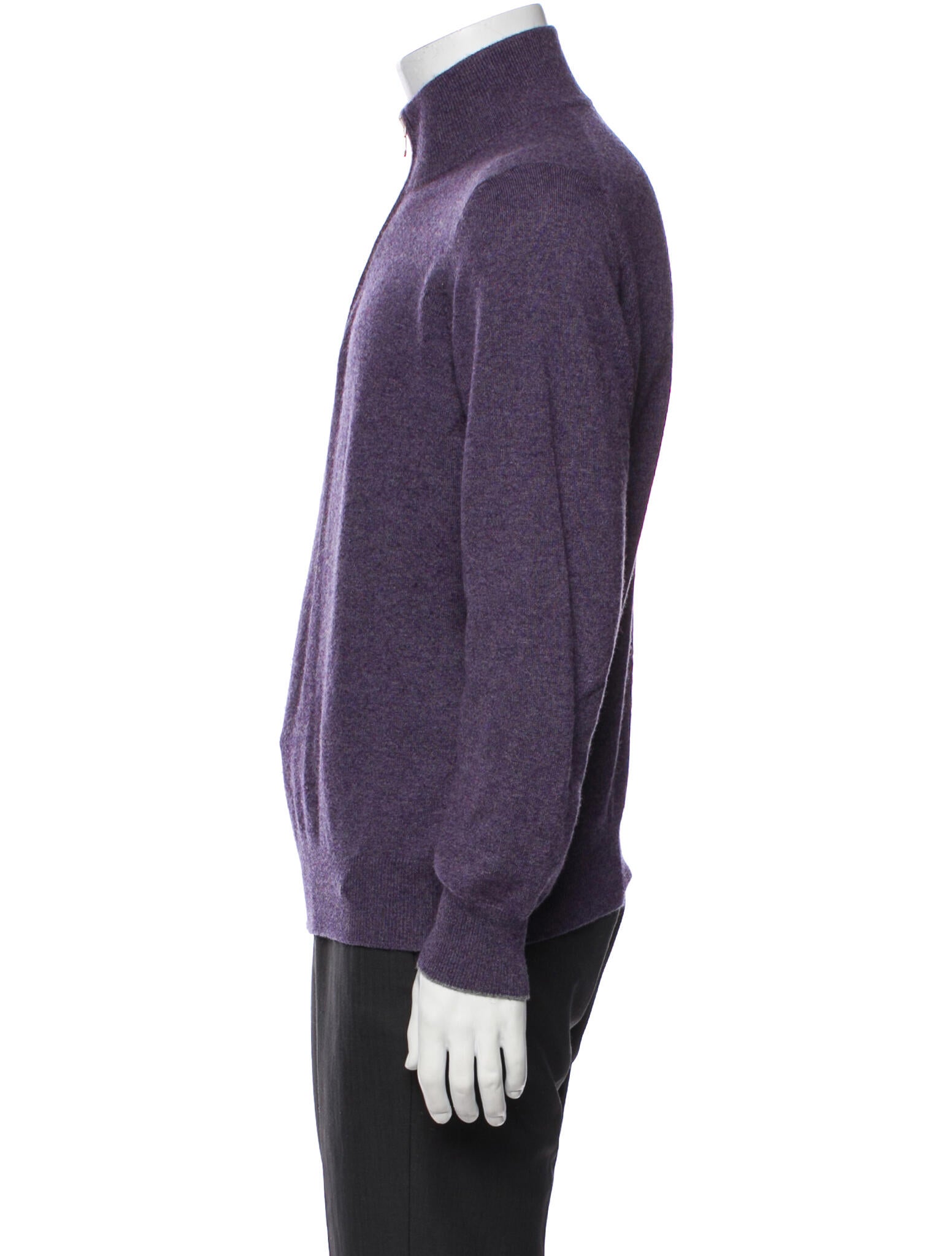 Brunello Cucinelli Cashmere Mock Neck Cardigan