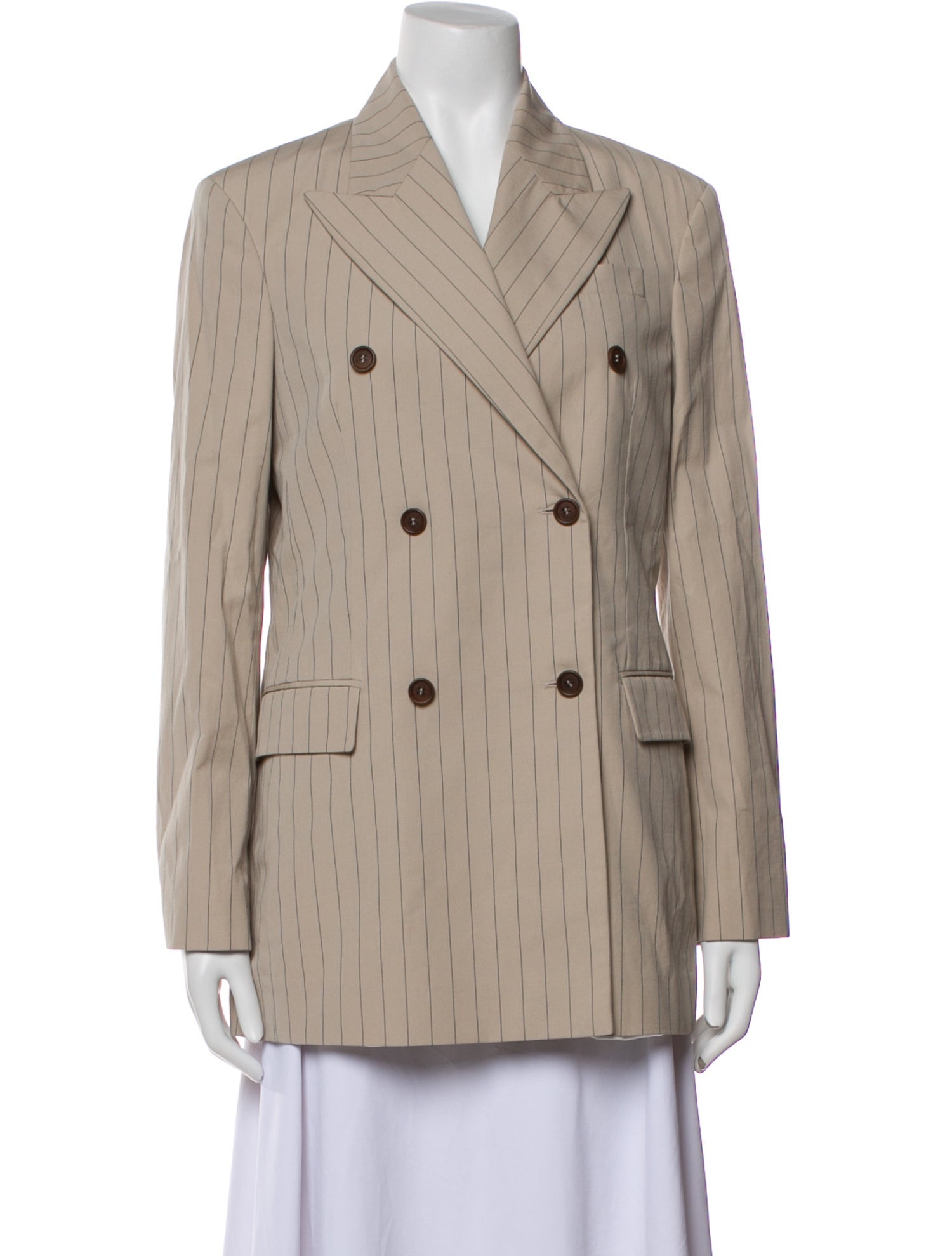 Brunello Cucinelli Striped Blazer w/ Tags
