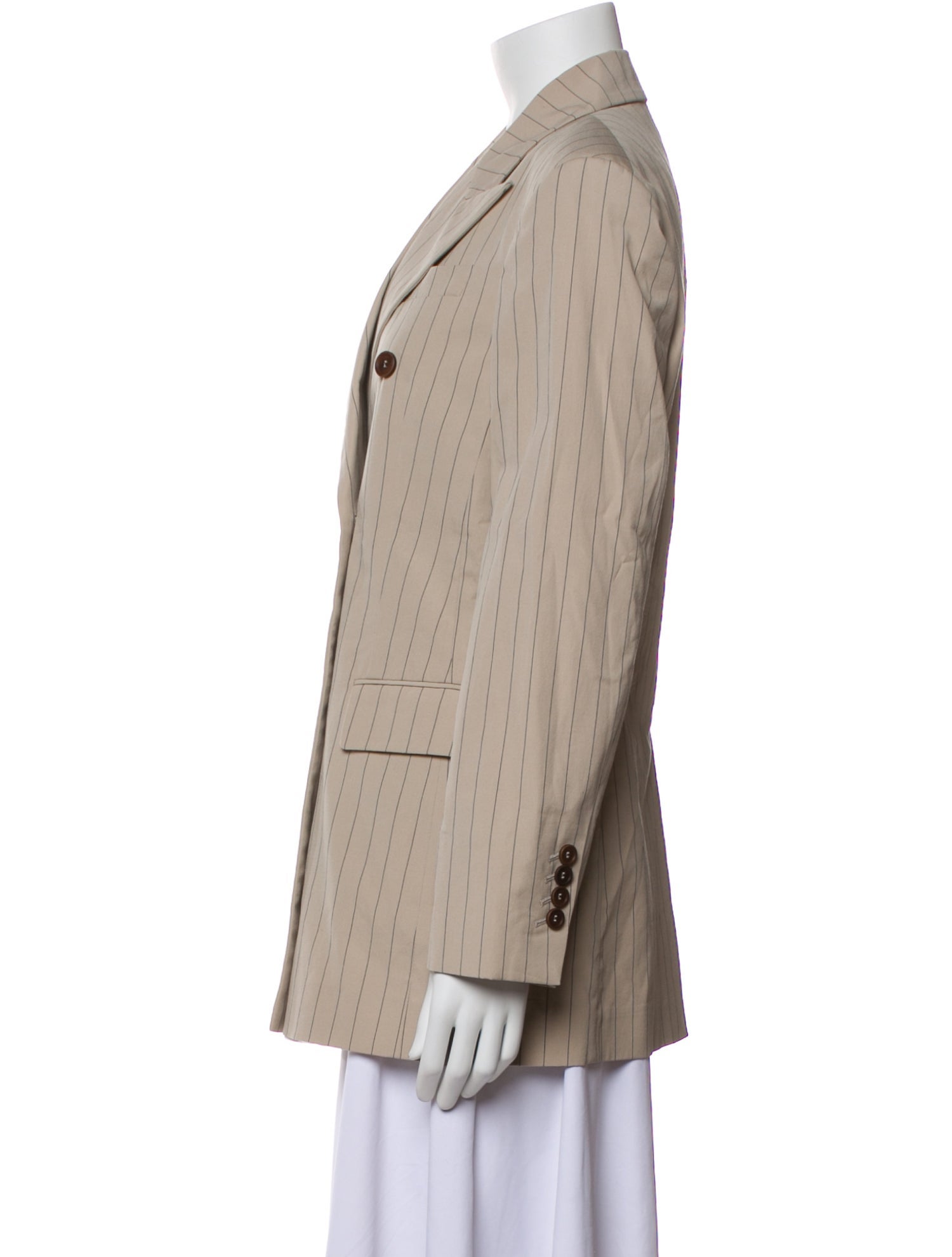 Brunello Cucinelli Striped Blazer w/ Tags