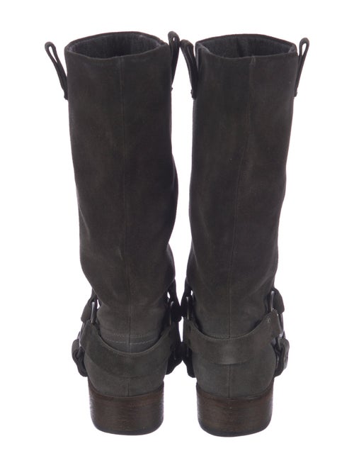 Brunello Cucinelli Suede Moto Boots