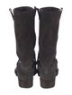 Brunello Cucinelli Suede Moto Boots
