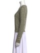 Brunello Cucinelli Linen Scoop Neck Sweater