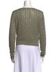 Brunello Cucinelli Linen Scoop Neck Sweater