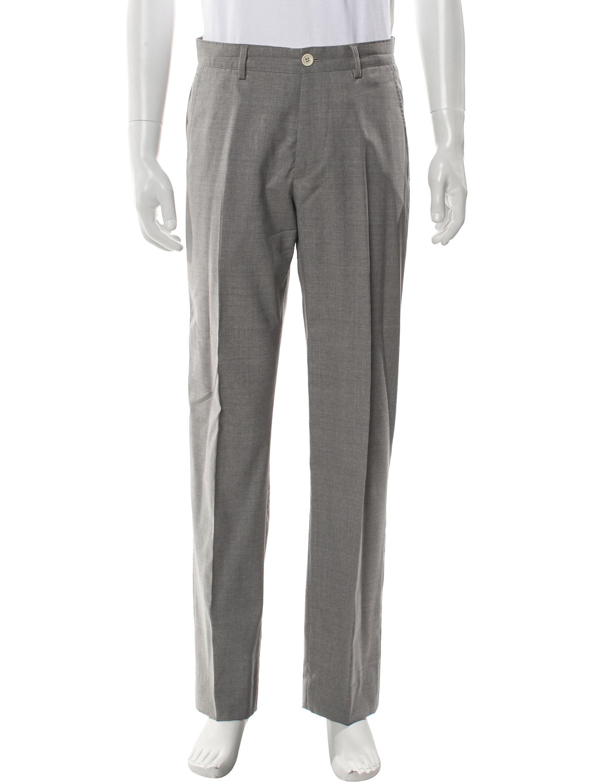 Brunello Cucinelli Virgin Wool Dress Pants