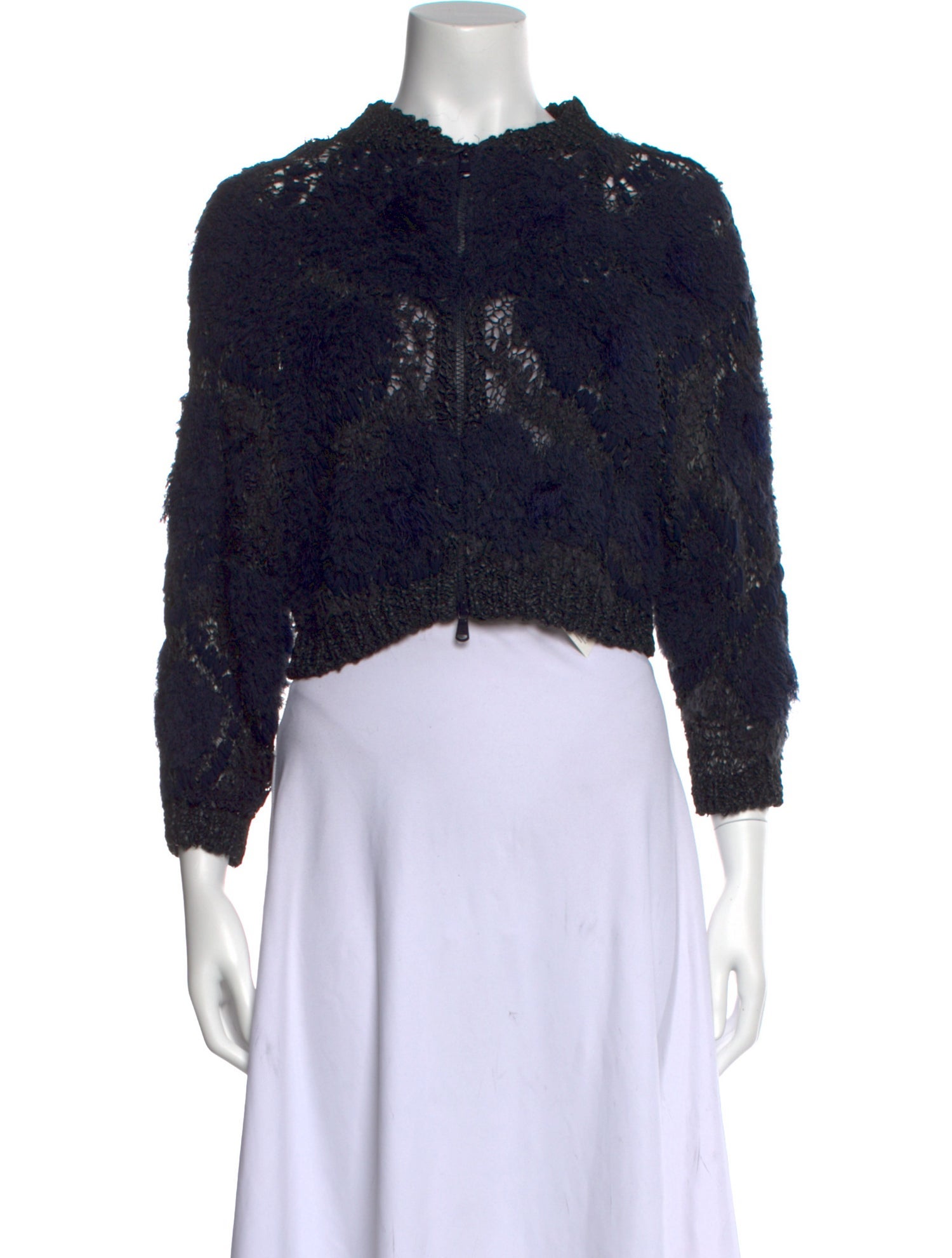 Brunello Cucinelli Floral Print Crew Neck Sweater w/ Tags