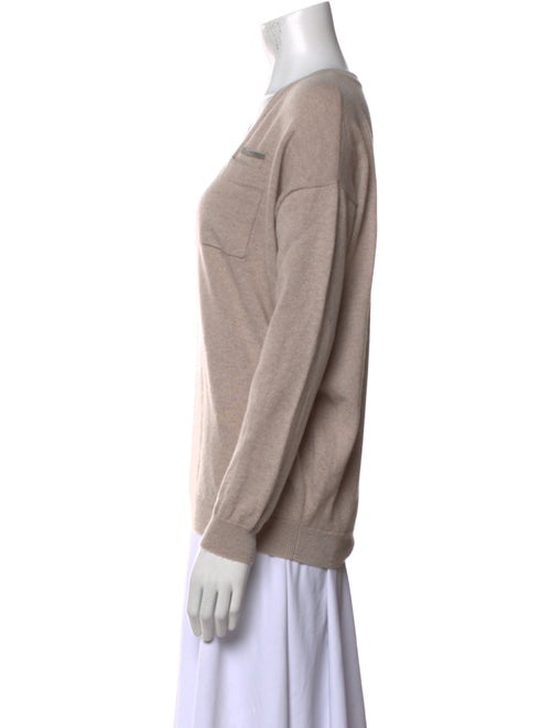 Brunello Cucinelli Cashmere V-Neck Sweater