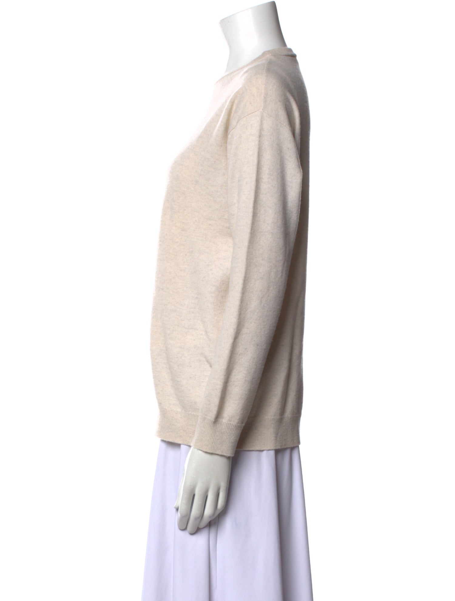 Brunello Cucinelli Cashmere Crew Neck Sweatshirt