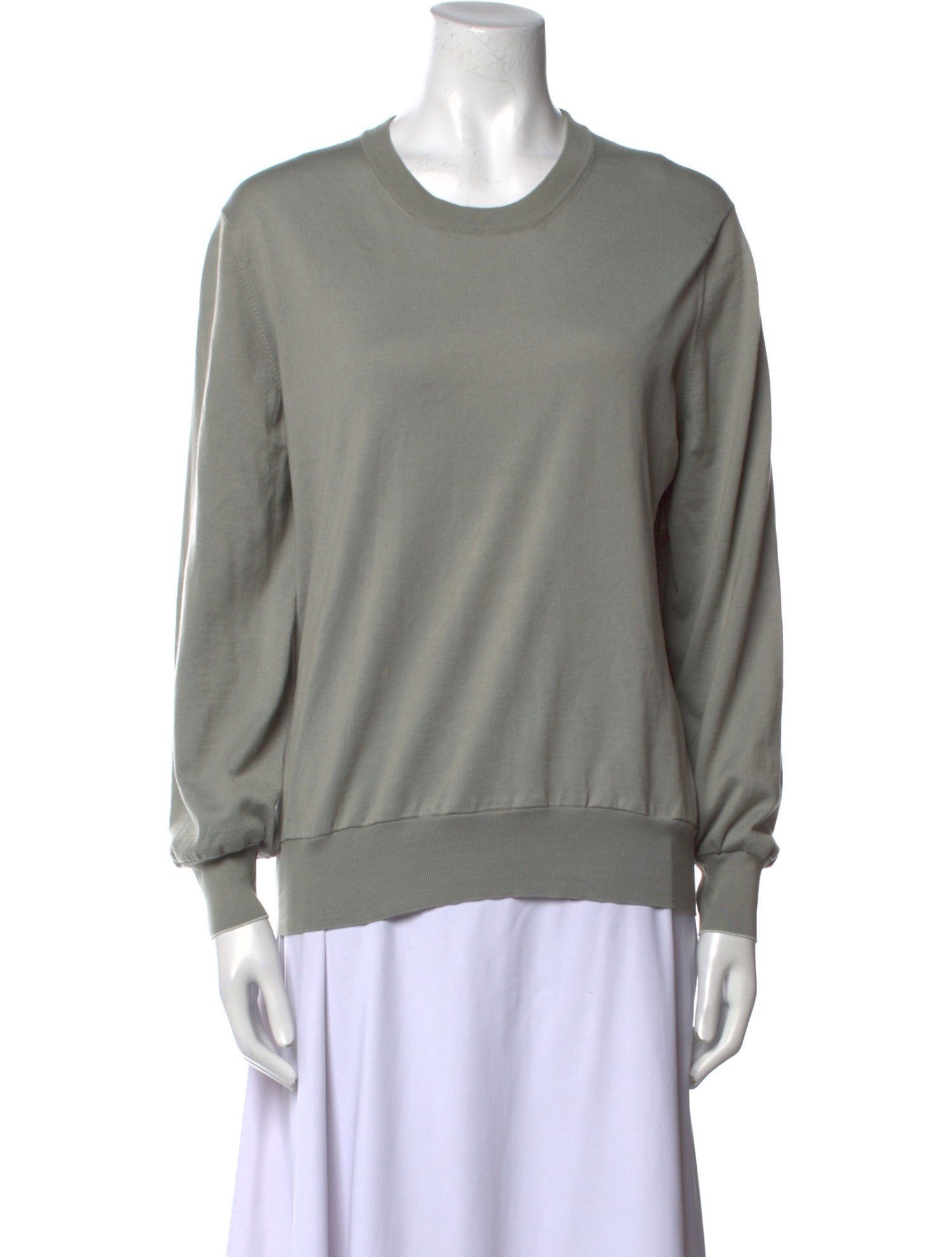 Brunello Cucinelli Crew Neck Long Sleeve Sweatshirt