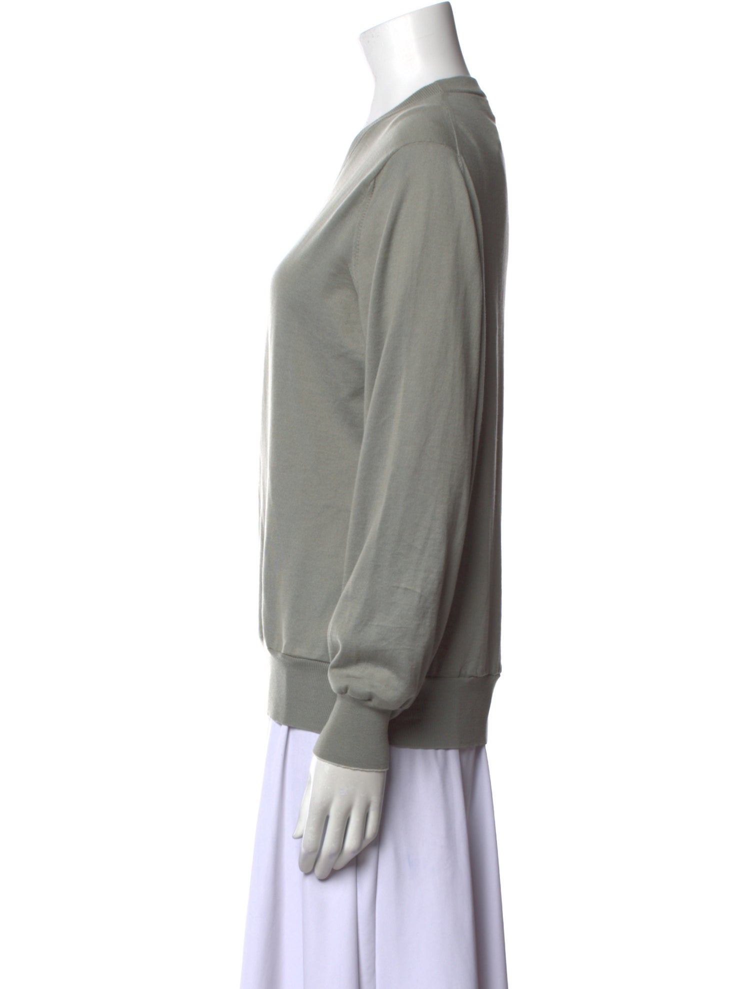 Brunello Cucinelli Crew Neck Long Sleeve Sweatshirt